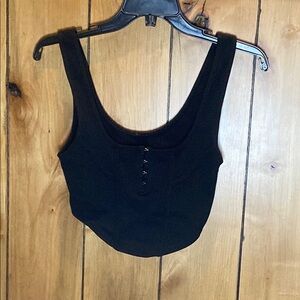 Black Women's Top SHORT